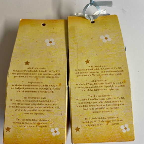 2 Vintage Porcelain Goebel Guardian Angel figures.Still in original box. - Picture 4 of 9